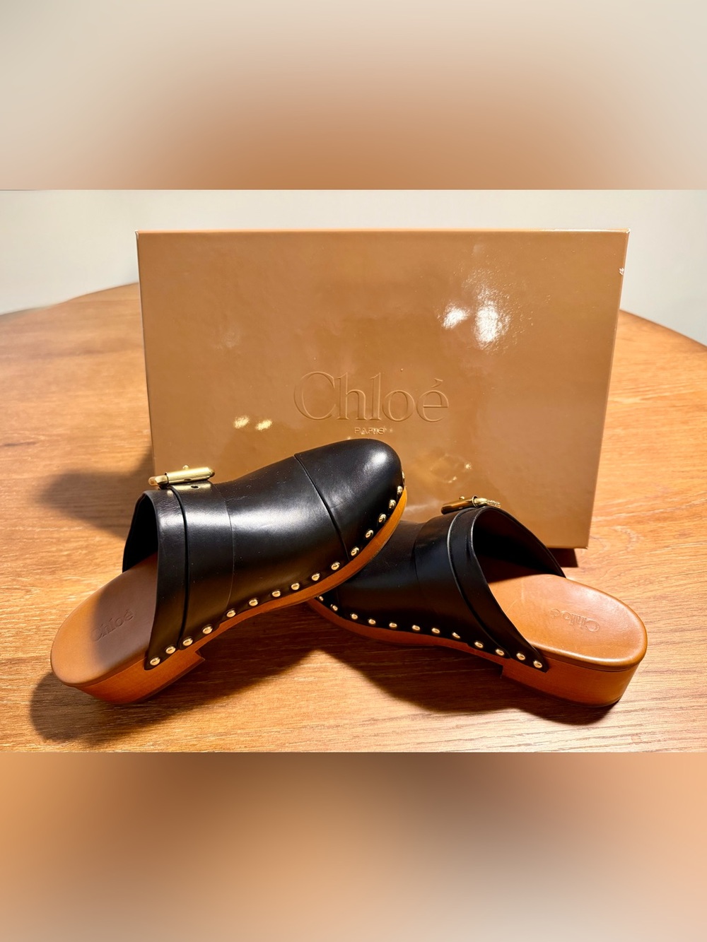 Chloé Women's Jeannette Clogs NWT